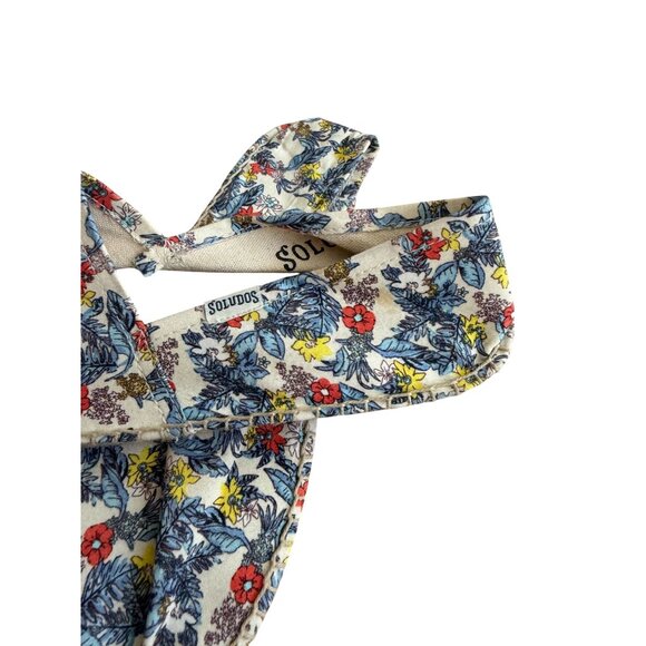 SOLUDOS Floral Espadrilles Flats Size 37 / US 7 NEW NWOB - Picture 4 of 8